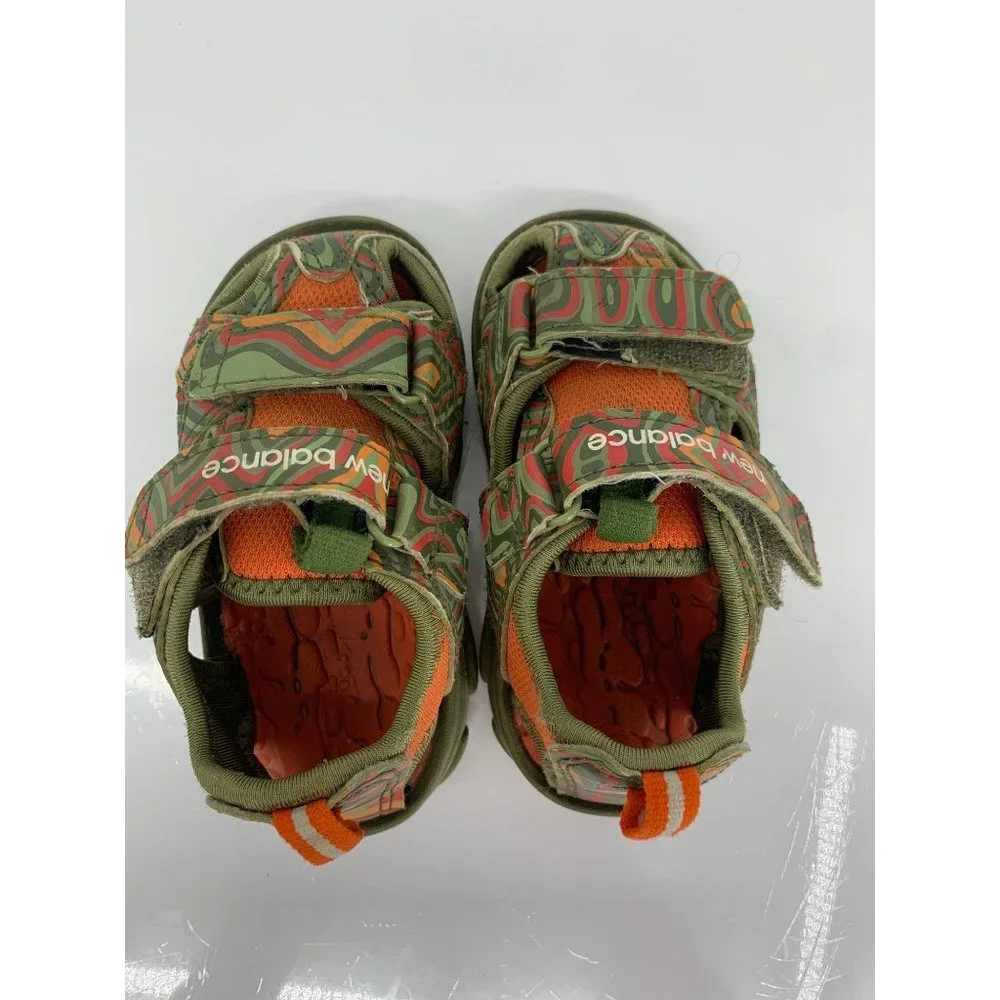 New Balance Toddler Boys Poolside Sandals No Size Tag Looks like 3